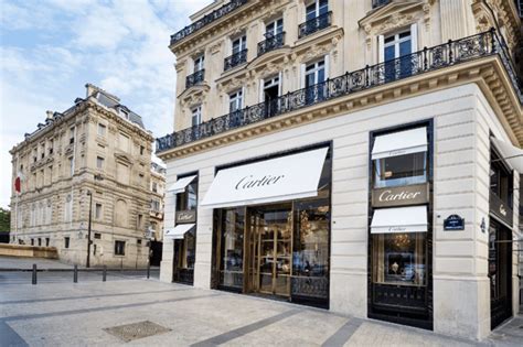 Cartier Stores in Paris .